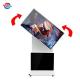 CMS Indoor Digital Signage 55 Inch One Key Switch Display Direction Between