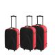 Colorful Two Wheels 600D EVA Trolley Suitcase Set