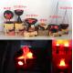 Halloween simulation LED fake fire plug fire lamp fire pot fire lamp fire bar KTV scene decoration props.