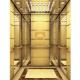 Painted Modelling Stainless Gold Elevator Cabin Design Acrylic Light Decoration