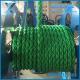 8 Strand green Polypropylene danline rope in stock