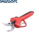 Swansoft 4.0CM Electric Pruning Shears Pruners Scissors for Pruning with LED Display Finger Protection/Progressive Cut