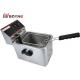 Fast Food Electric Fryer 4L Snack Fryer Stainless Steel Kitchen Equipments