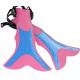Adjustable Mermaid Tail Fin Flipper For Youth Children's Diving Training
