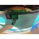 Quickly install Flexible LED Screen Video Advertising Curved Cylinder Display P4