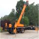 12 Tons Mobile Hydraulic Homemade Chassis Truck Crane With WEICHAI Engine