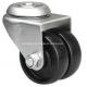3172-13 50mm Diameter Bolt Hole Swivel PA Machine Caster for Industrial Applications