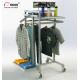 MOQ 20pcs Clothing Store Fixtures Factory Price Metal Clothing Rack For Retail Store