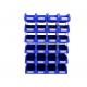 Durable Reusable Plastic Containers for Bolts and Spare Parts on Rack Workbench Panel