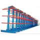 Double Sided Cantilever Storage Racks Industrial Cantilever Material Rack For