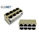 Integrated Transformer LAN Shielded Rj45 Connector Reach / RoHS Certification