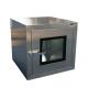 304 Stainless Steel Cleanroom Pass Box External Door / Embedded Door