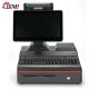 Supermarket Cash Register Equipment with Not Touch Screen Type Black Color