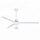 3.3A Working Current AC Ceiling Fan 56 Inch 5 Speed Setting With Light