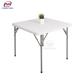 ISO9001 White Square Plastic Folding Chair And Table Durable Outdoor 8 foot