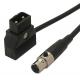 0.6M D-Tap Male to (Tinny) MINI XLR 4pin cable for VFM 5.6 Monitor