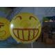 Amazing Round Inflatable Advertising Balloon Attractive Smile Design