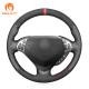 Hand Stitching Suede PU Leather Steering Wheel Cover for Honda Acura TL 2007-2008