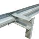 Galvanized and Powder Coated Q235 Q345 Square Post for Traffic Barrier Distribution