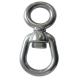 High Polished Stainless Steel Chain Swivel G401 850lbs To 45200lbs