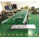 Automatic Industry Flat Green PVC Belt Conveyor Transfer Systems With CE Passed