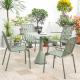 Outdoor Metal  Aluminium Table And Chair Sets