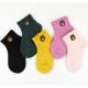 Sweat Absorbent Kids Colorful Socks Keep Warm With Cotton / Nylon / Spandex Material