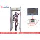 Walk Through Magnetometer Metal Detector Gate Security Check With 6 LED Display