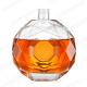 375ml Healthy Lead-free Glass Vodka Whiskey Bottle Mini Glass Bottles with Cork Lid