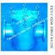 Straight-through marine coarse water filter, straight-through suction coarse water filter AS150 CB/T497-1994
