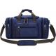 Durable Canvas Blue Weekender Overnight Bag Sports Gym Yoga Messenger Bag With Handle