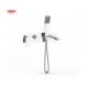 Modern Wall Mounted Bathroom Shower Mixer Taps Chrome Brass Single Lever