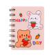 Fashion Eco A7 Friendly Animal Custom Mini Kawaii Kids Cute Spiral Notebook for Gift
