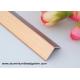Brushed Anodized Rose Gold Aluminum Corner Guards With 1.5mm Thickness