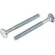 M6 M8 Square Neck Carriage Bolt ISO Certificated White Galvanized Finished