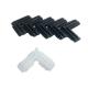 Wholesale Durable Aluminum Spacer Bar Plastic Corner Connector For Insulating Glass Argon Gas Filling