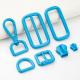 DIY Accessories Metal Swivel Snap Hook for Bag Making Metal D Ring Rectangle Buckle