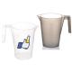 Food Grade BPA Free Plastic Beer Pitcher Stackable Plastic Beer Jug For Bar