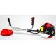 Cordless 2 Stroke 52CC Brush Cutter Forced Air Cooling Anti Slip Straight Shaft