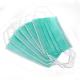 Disposable Non Woven Face Mask 3 Ply Surgical Anti Pollution Mask With Tie On