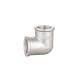 1 Inch 1/2 Inch Brass 90 Degree Elbow Fitting Chrome Plated BF4013