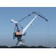 SGS Shipbuilding Floating Dock Crane Better Cab Design 3.2m~6.0m Rail Span