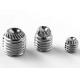 6g Tolerance Socket Head Cap Screw Knurling Stainless Screw With Cup Point