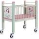 Pediatric Flat Children Hospital Bed Four Silent Wheels With Cross Brakes