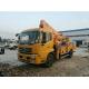 DONGFENG Hydraulic Platform Truck , Vehicle Mounted Work Platforms 360°Slewing Angle