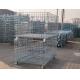 Transportation Welded Wire Mesh Panel Q235 Steel Mesh Storage Cages 50X50mm