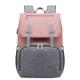 ISO9001 Fashion Mummy Maternity Nappy Diaper Bag Backpack With USB