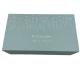 Cosmetic Packaging Box Blue Flap Lid Packaging Cardboard Custom Magnetic Closure