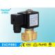 High Pressure 3 Way Normally Closed Solenoid Valve 1 / 4 NPTF Brass / Ss Material