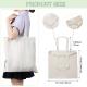 Simple Reusable Gift Cotton Canvas Tote Bag For Shopping